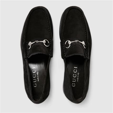 gucci suede shoes hard rubber sole|men's Gucci double g shoes.